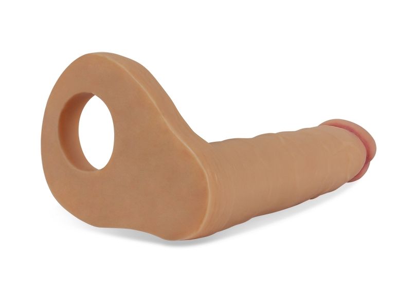 насадка lovetoy the ultra soft double 6.25, телесная в Воронеже