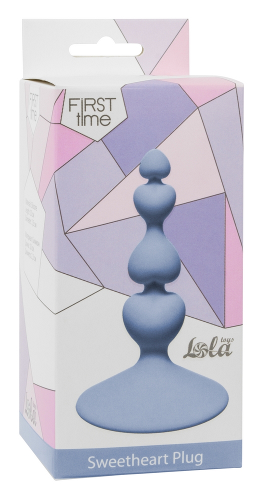 анальная пробка sweetheart plug blue 4106-02lola в Воронеже