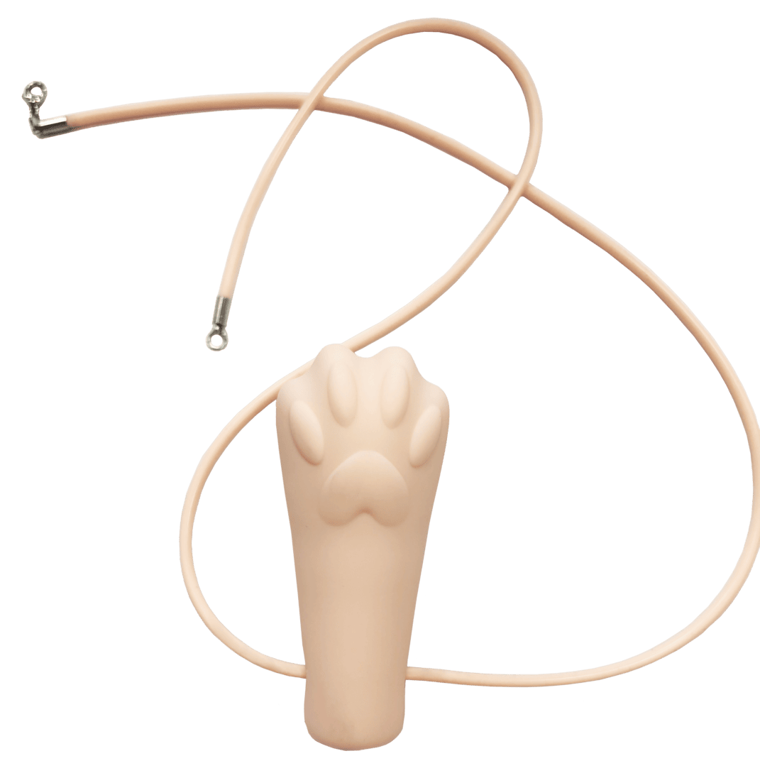 Миниатюрный вибростимулятор Pink Rabbit Lucky Paw, розовый