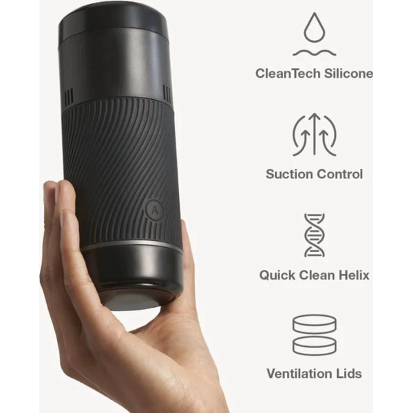 мастурбатор с контролем всасывания arcwave pow stroker black в Воронеже