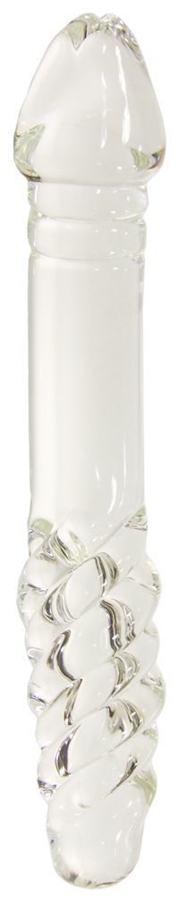 фаллоимитатор стеклянный двойной arno 165c, прозрачный в Воронеже