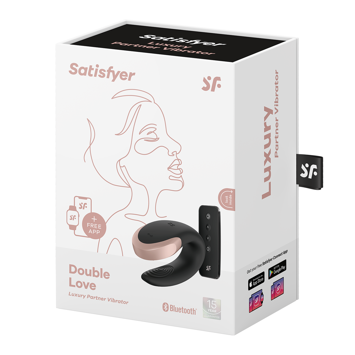 вибратор для пар satisfyer double love, белый в Воронеже
