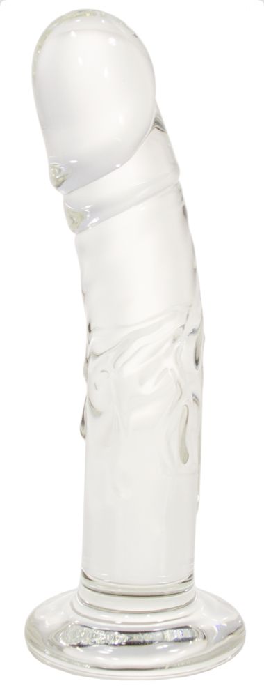 фаллоимитатор стеклянный arno 169, прозрачный в Воронеже
