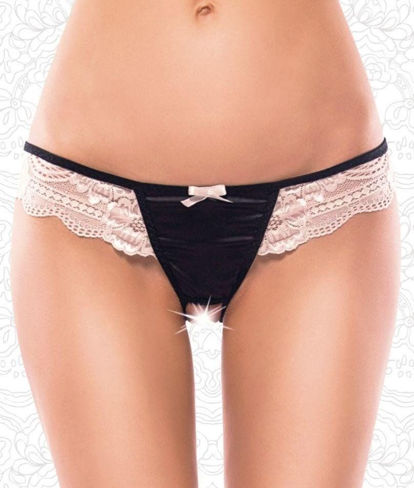 Стринги контактные Flirton с кружевом 2706