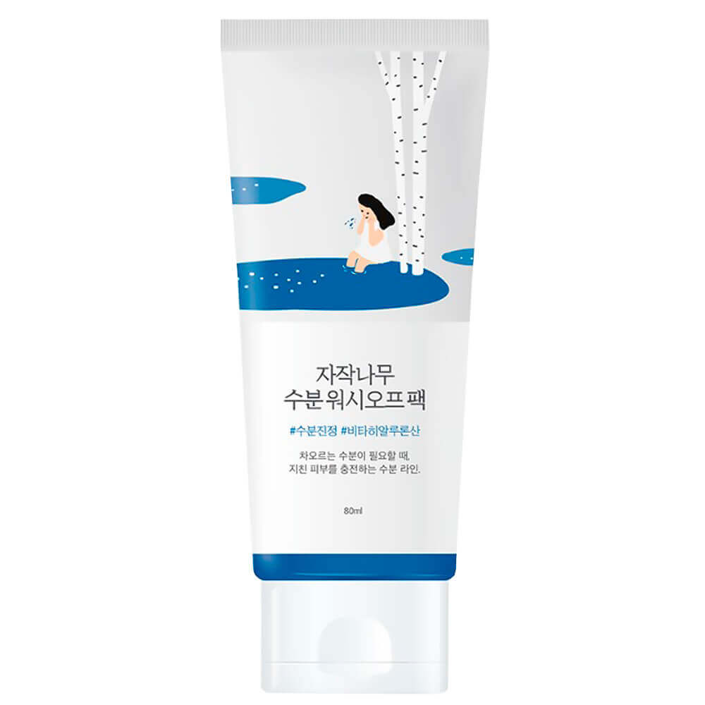 round lab birch juice wash off pack 80ml, смываемая маска для лица с березовым соком 80 мл в Воронеже