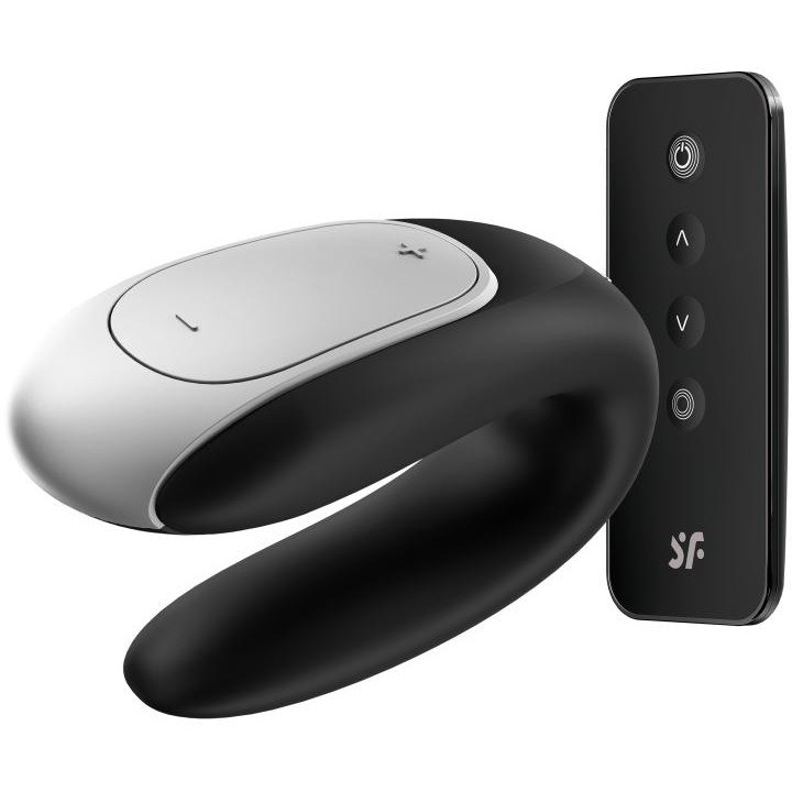 вибромассажер для пары satisfyer double fun black 001692sa в Воронеже