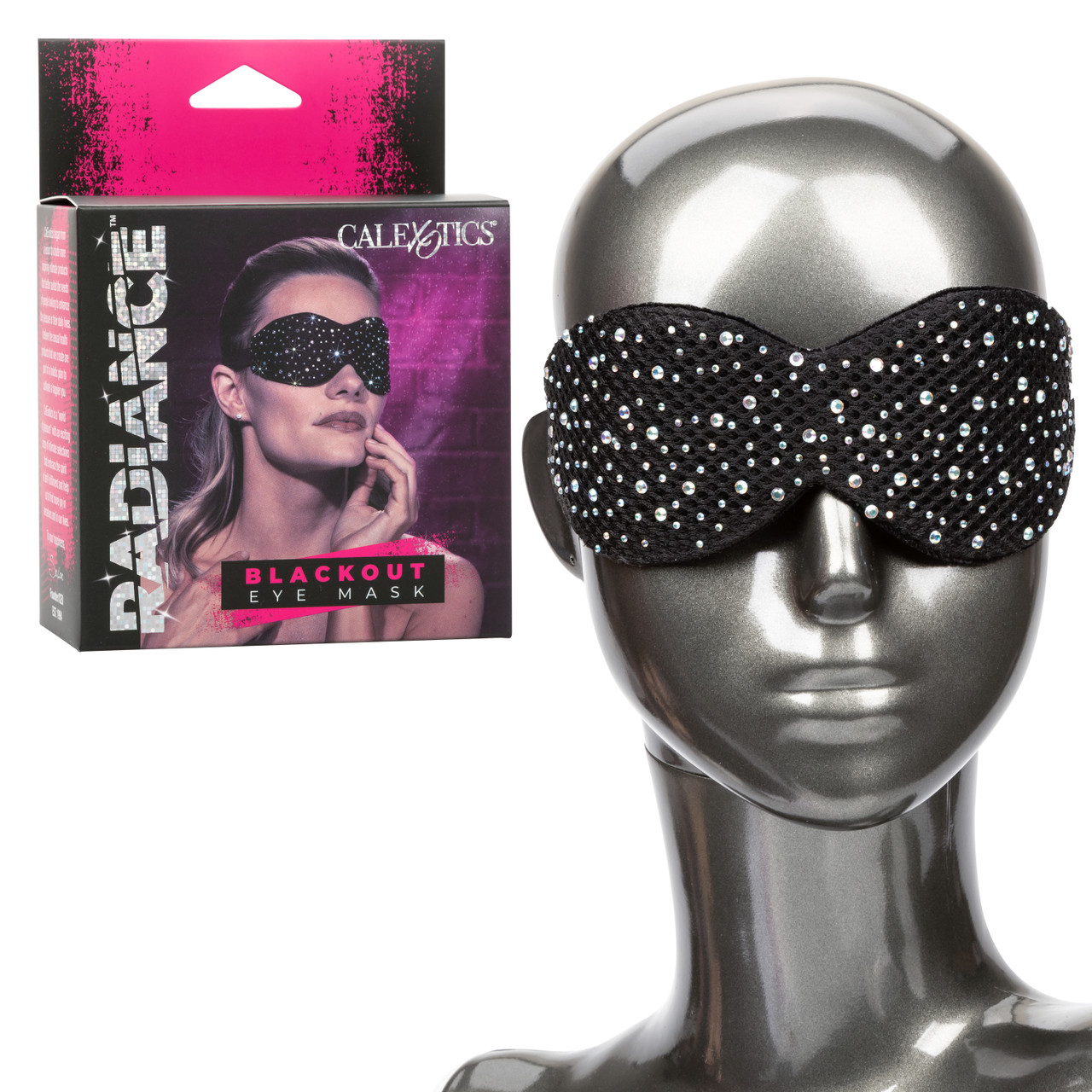 Маска на глаза для эротических игр RADIANCE BLACKOUT EYE MASK