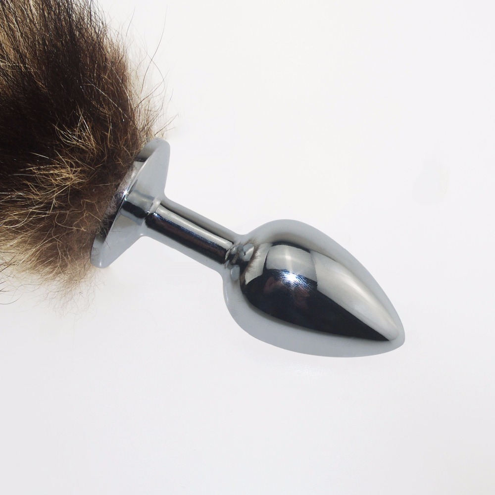 пробка металлическая с полосатым хвостом размер s 47153-mm в Воронеже