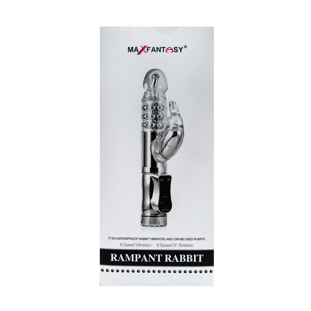 вибратор lovetoy max fantasy rampant rabbit, прозрачный в Воронеже