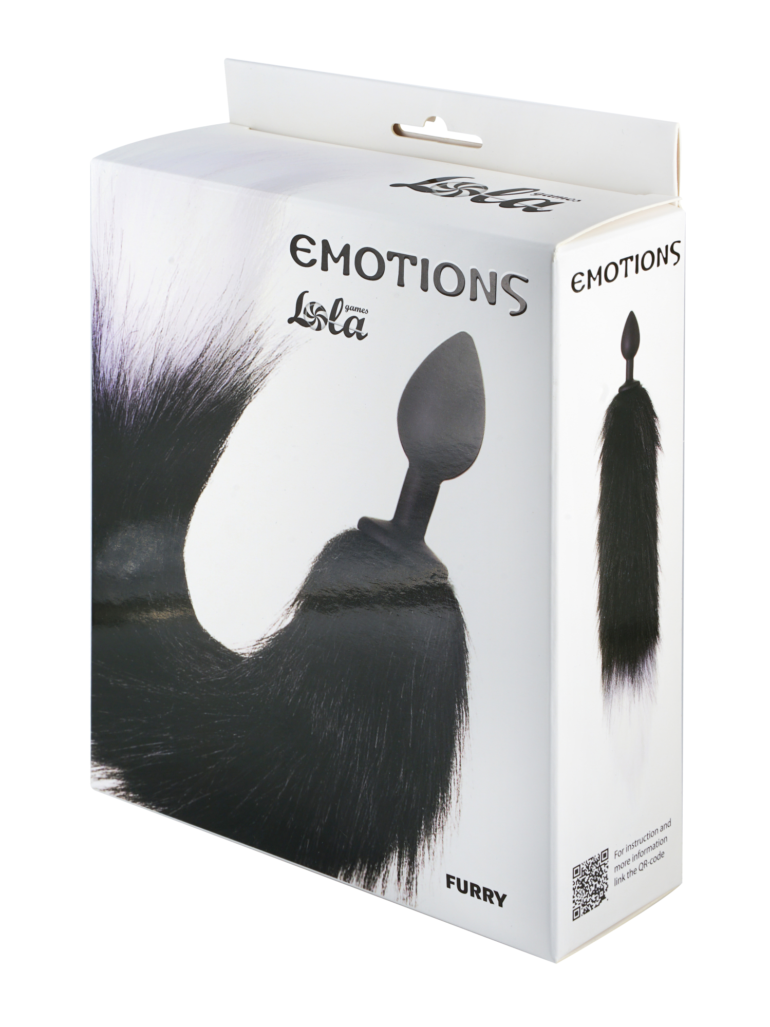 Анальная Пробка с Хвостом Emotions Furry 4050-02lola