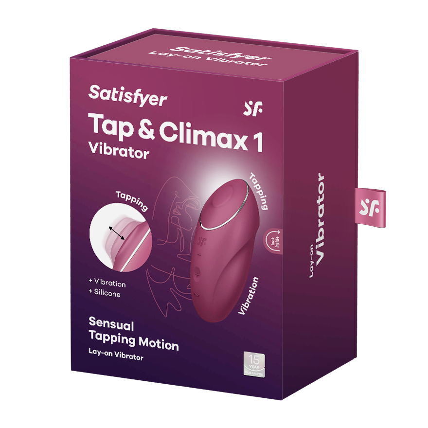 Пульсирующий массажер Satisfyer Tap&Climax 1 red 046006SA