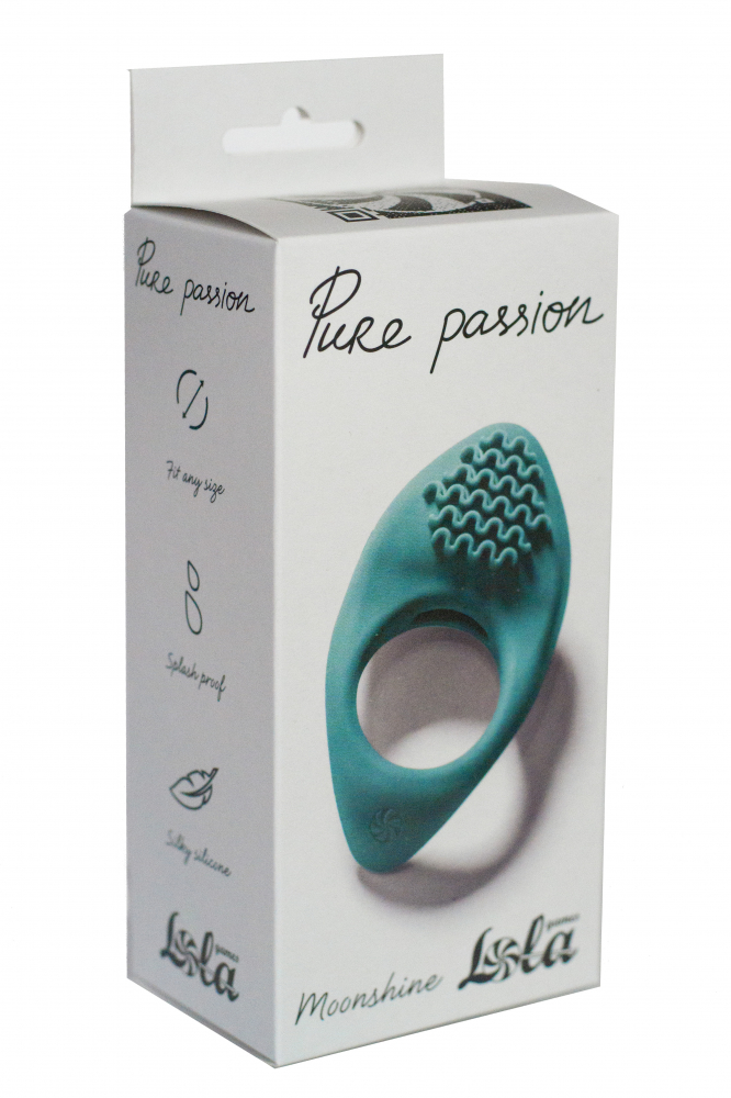 эрекционное виброкольцо pure passion moonshine green 1301-03lola в Воронеже