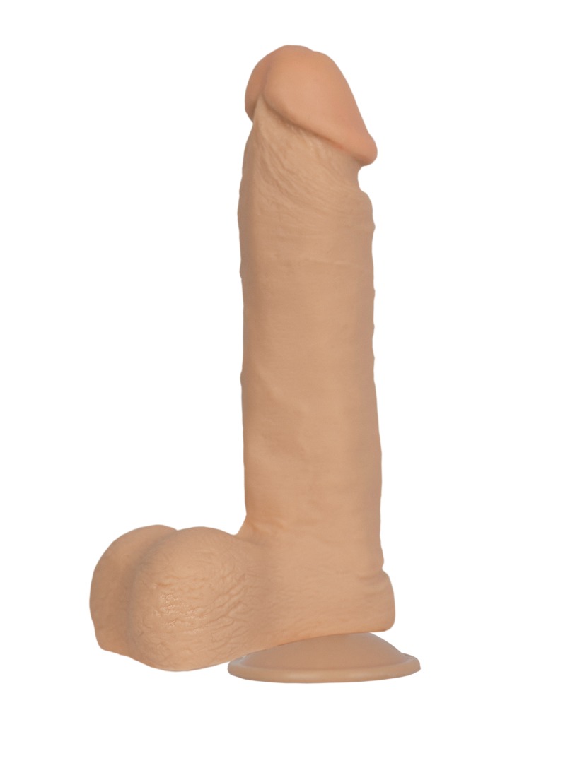 фаллоимитатор на присоске гелевый с мошонкой 101500ru в Воронеже