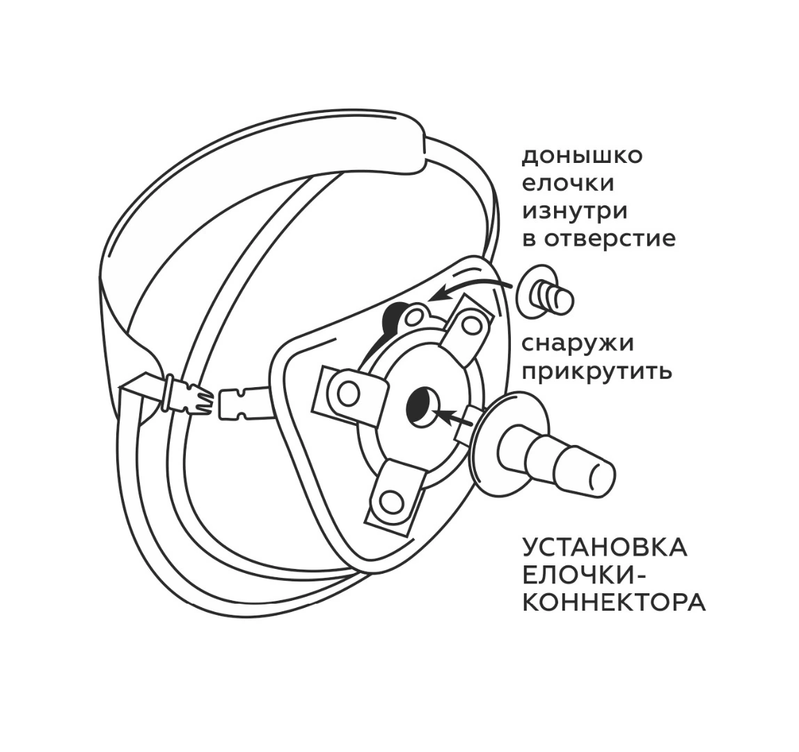 пояс best uni strap с 2 насадками 6` и 8,5` в Воронеже