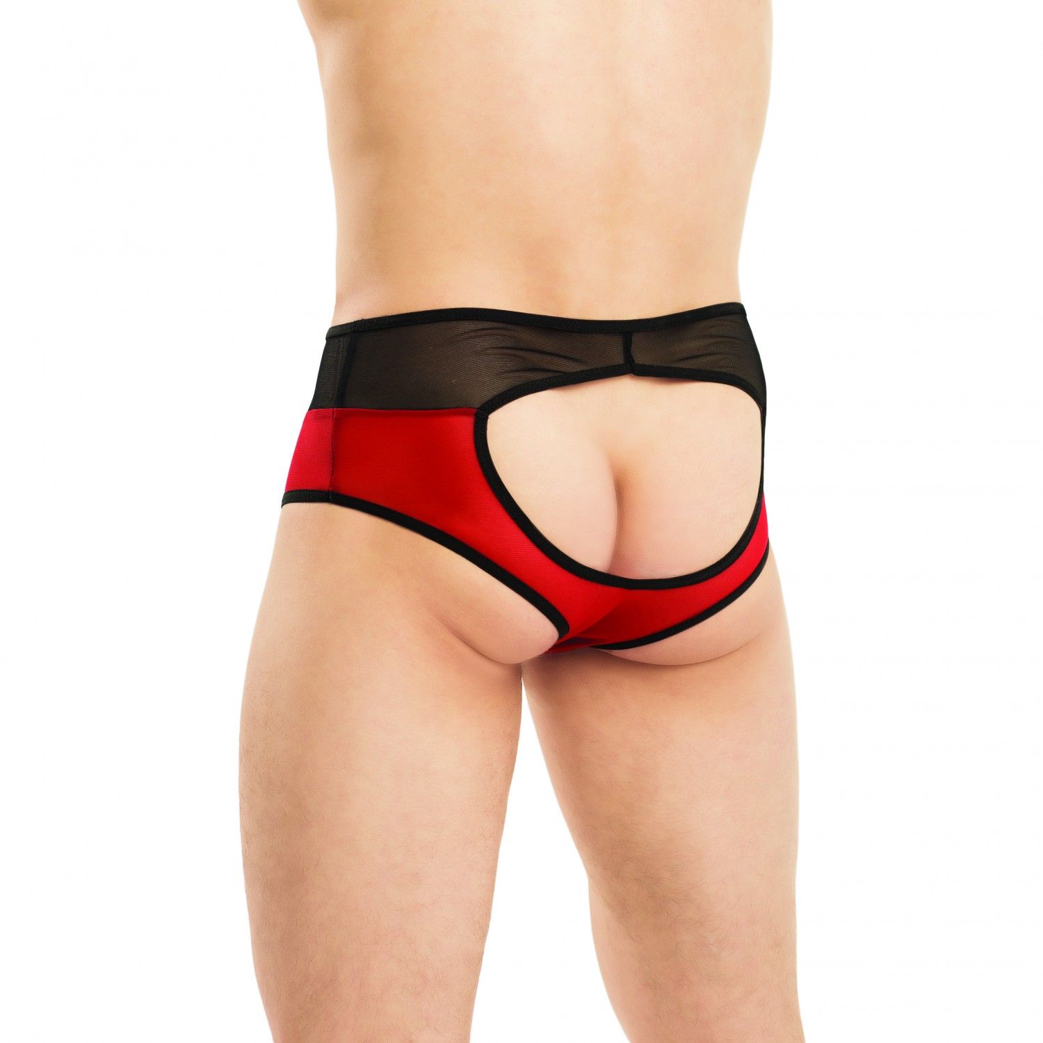 Эротическое трусы мужские flirton, черно-красные в Воронеже