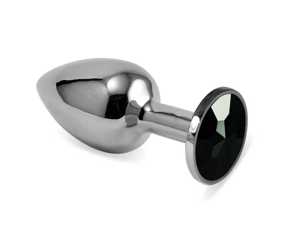 анальная пробка lovetoy малая, с черным камнем в Воронеже