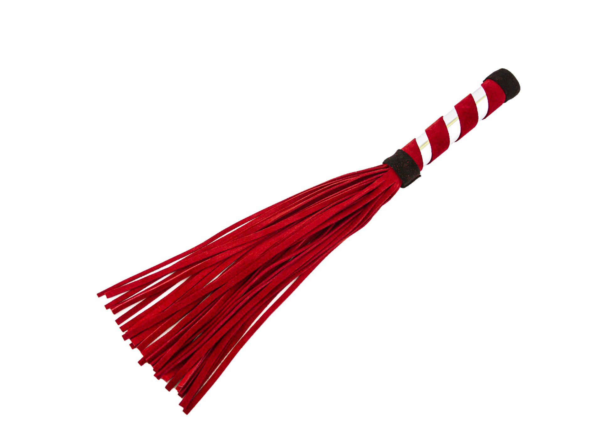 флоггер замшевый, рукоятка серпантин, хвосты 30см в Воронеже