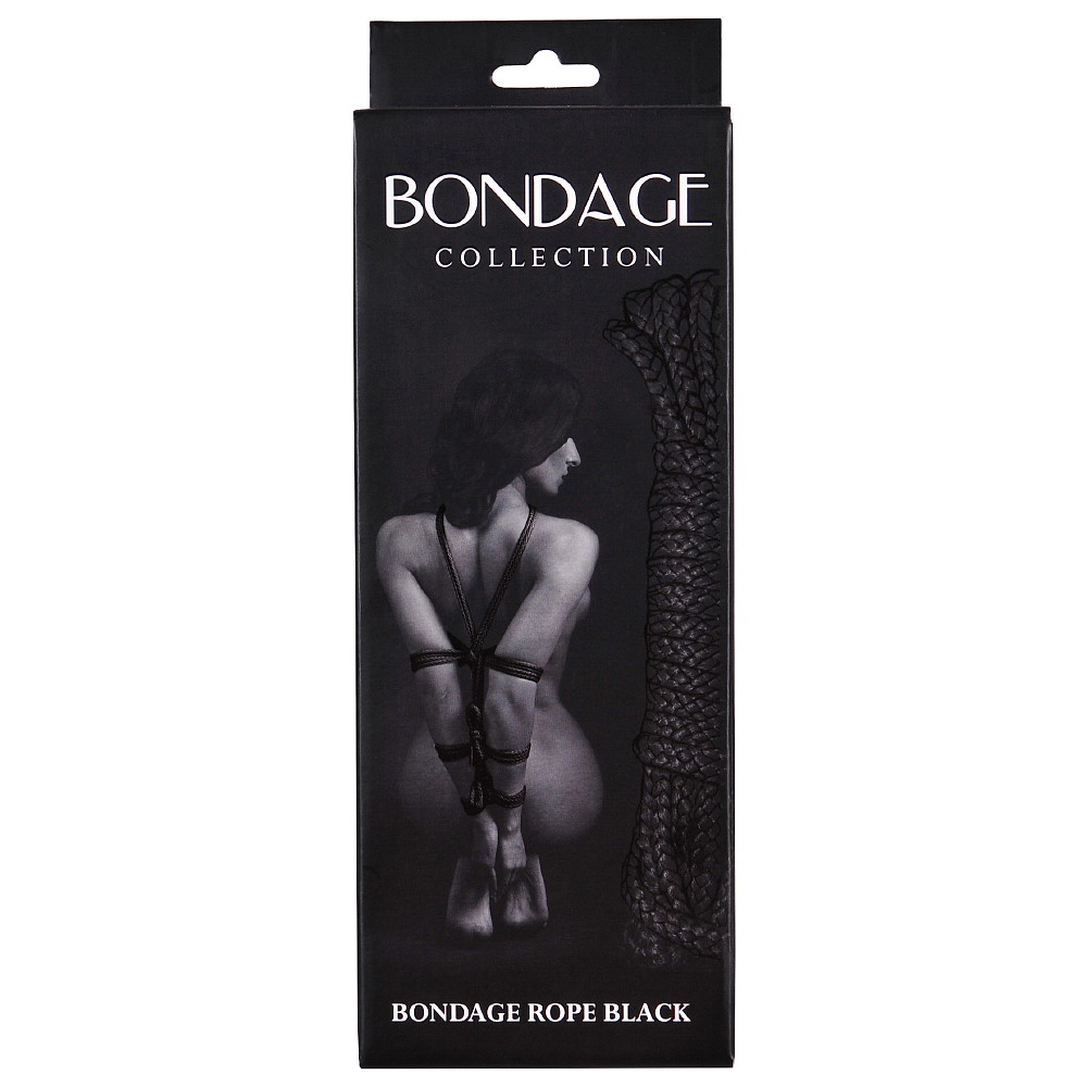 веревка bondage collection black 9м 1040-01lola в Воронеже