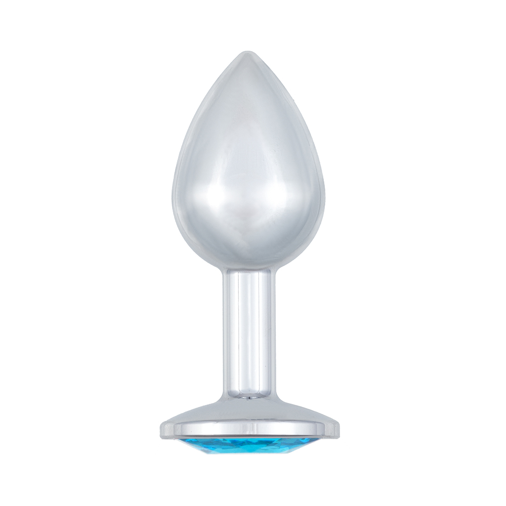анальная пробка diamond light blue sparkle small 4009-04lola в Воронеже