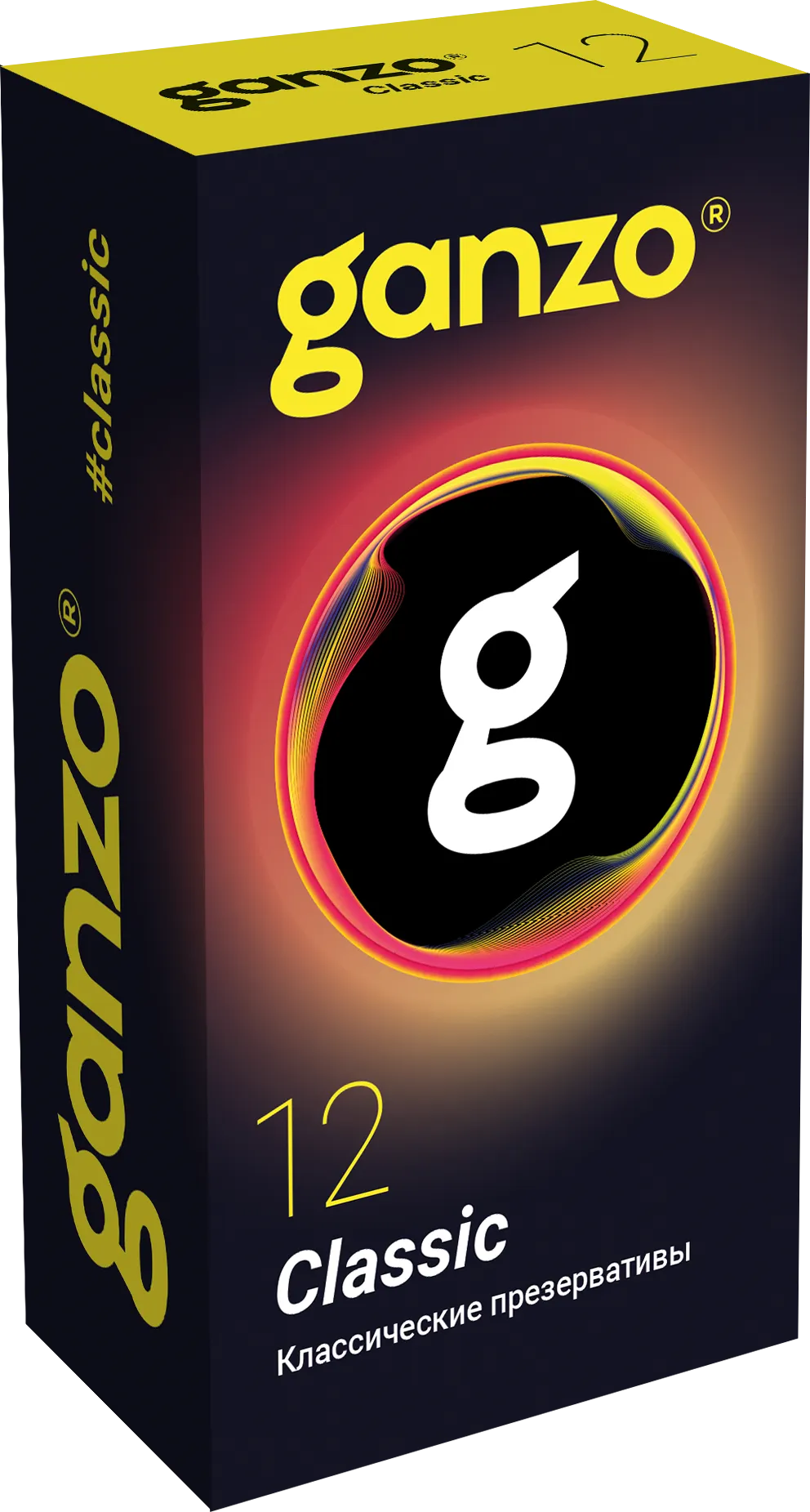 презервативы ganzo classic 12шт. латексные мужские гладкие в Воронеже