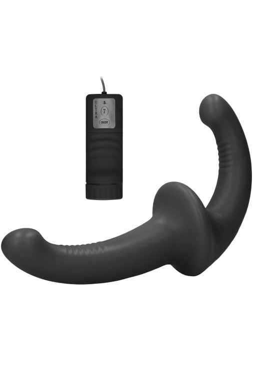 безремневой страпон с вибрацией и пультом управления vibrating silicone strapless strapon в Воронеже