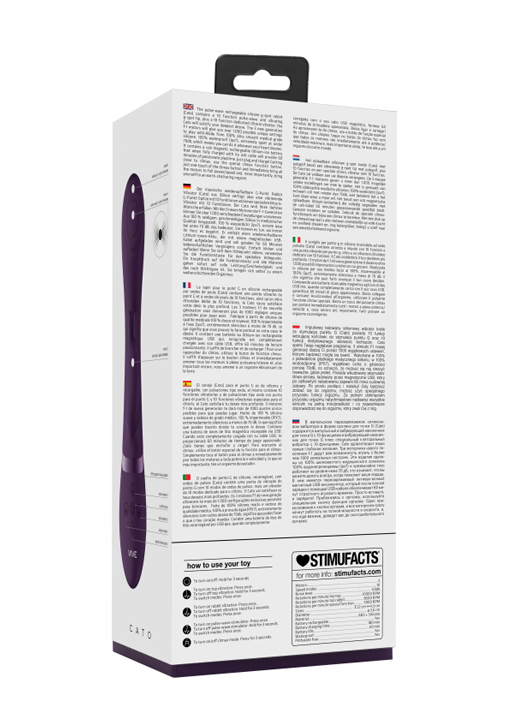 вибромассажер кролик cato с функцией "импульсное воздействие" и "мгновенный оргазм" в Воронеже