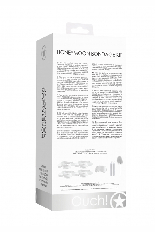 набор для бондажа honeymoon bondage kit в Воронеже
