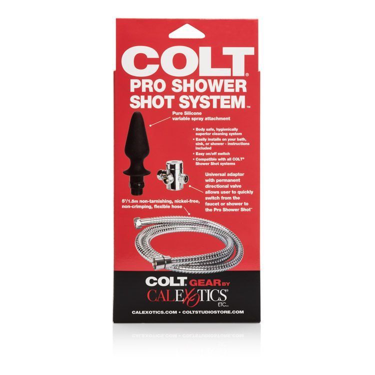 анальный душ california exotic novelties colt pro shower shot system, черный в Воронеже