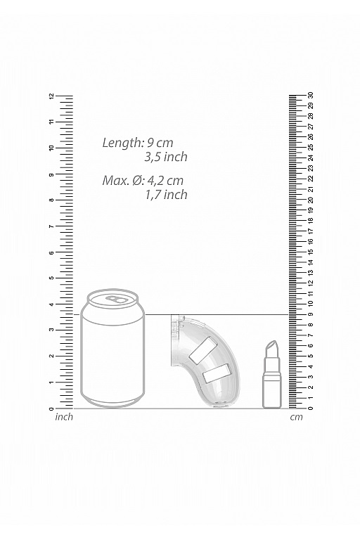 мужской пояс верности cage with plug 10 в Воронеже
