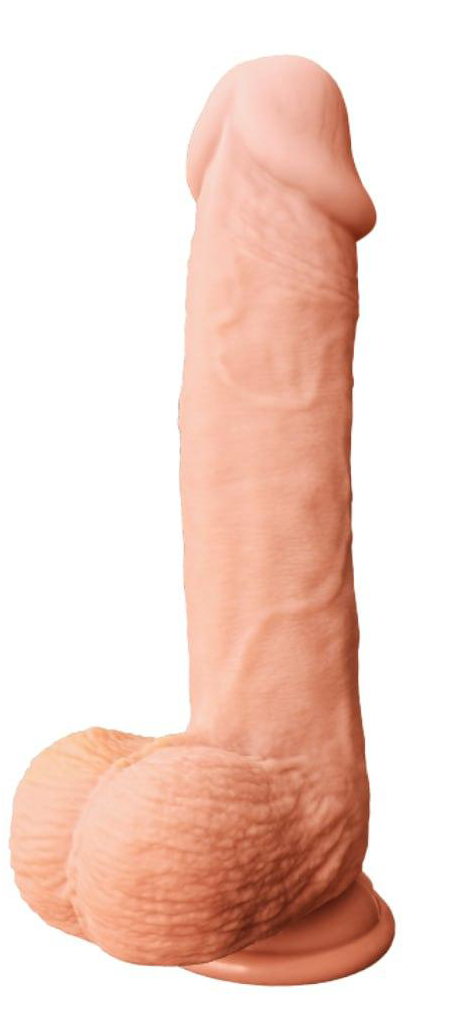 Фаллоимитатор реалистичный Pink Rabbit Gary на присоске силиконовый, телесный