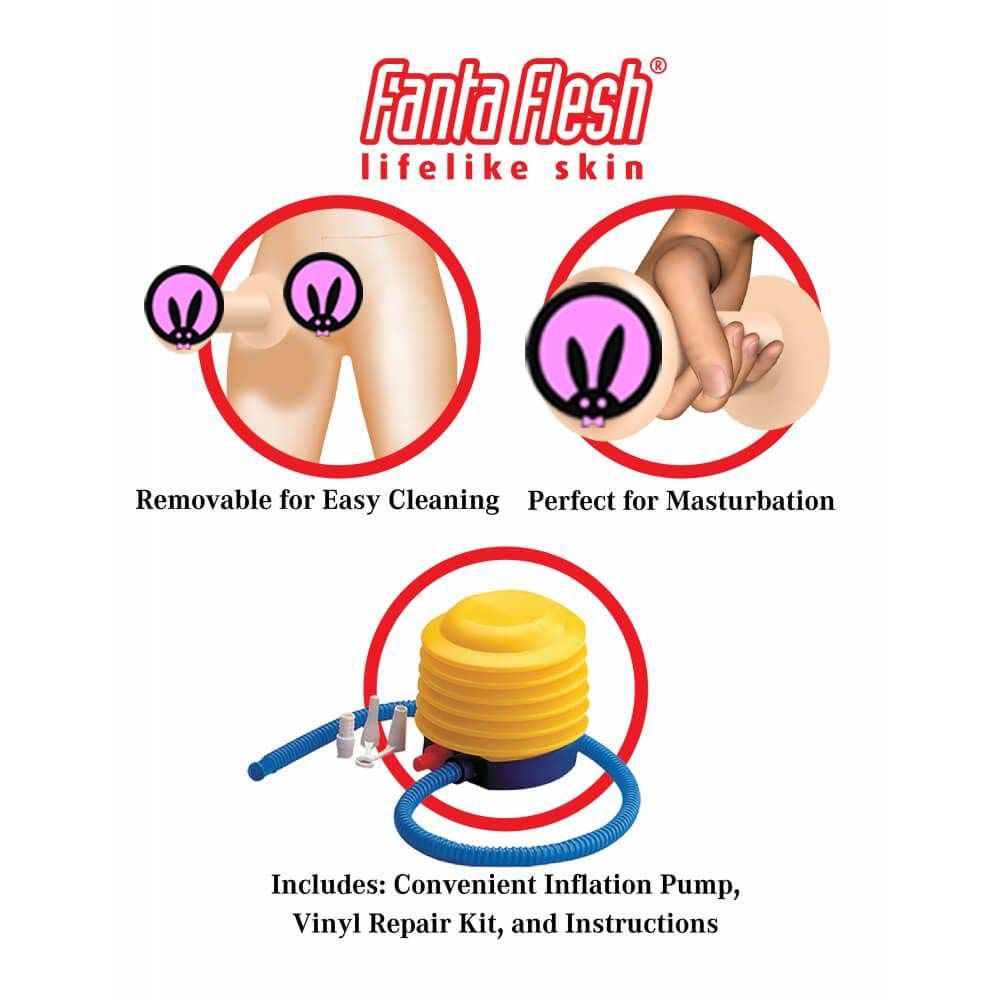 кукла pipedream hannah harper life-size love doll, телесная в Воронеже