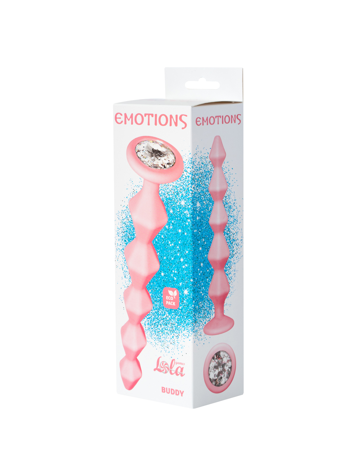 анальная цепочка с кристаллом emotions buddy pink 1400-01lola в Воронеже
