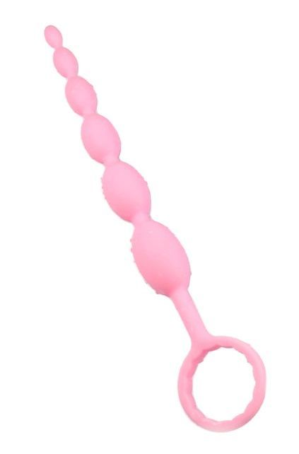 анальная елочка lovetoy x-basic 10, розовая в Воронеже