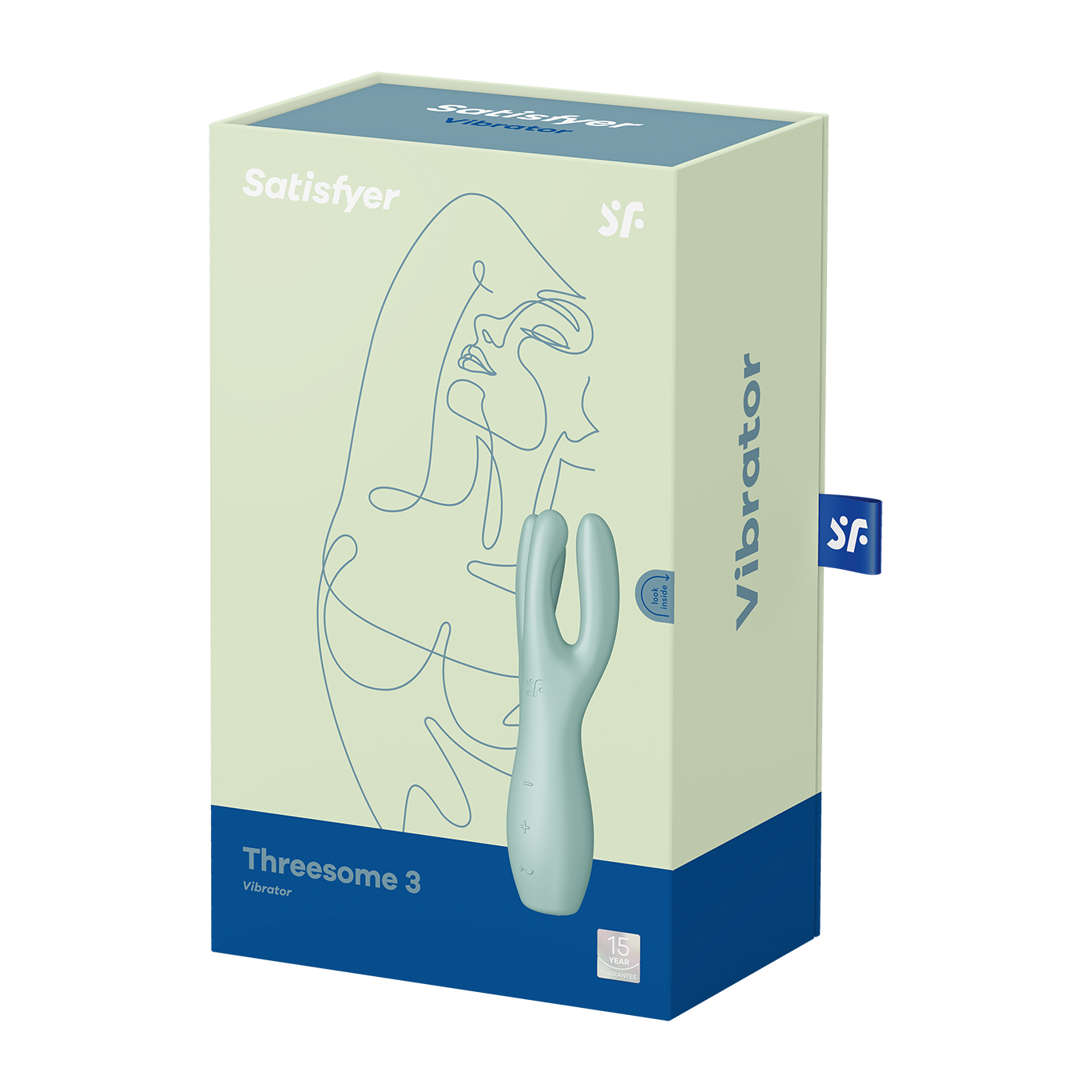 Вибратор Satisfyer Threesome 3 mint 037165SA