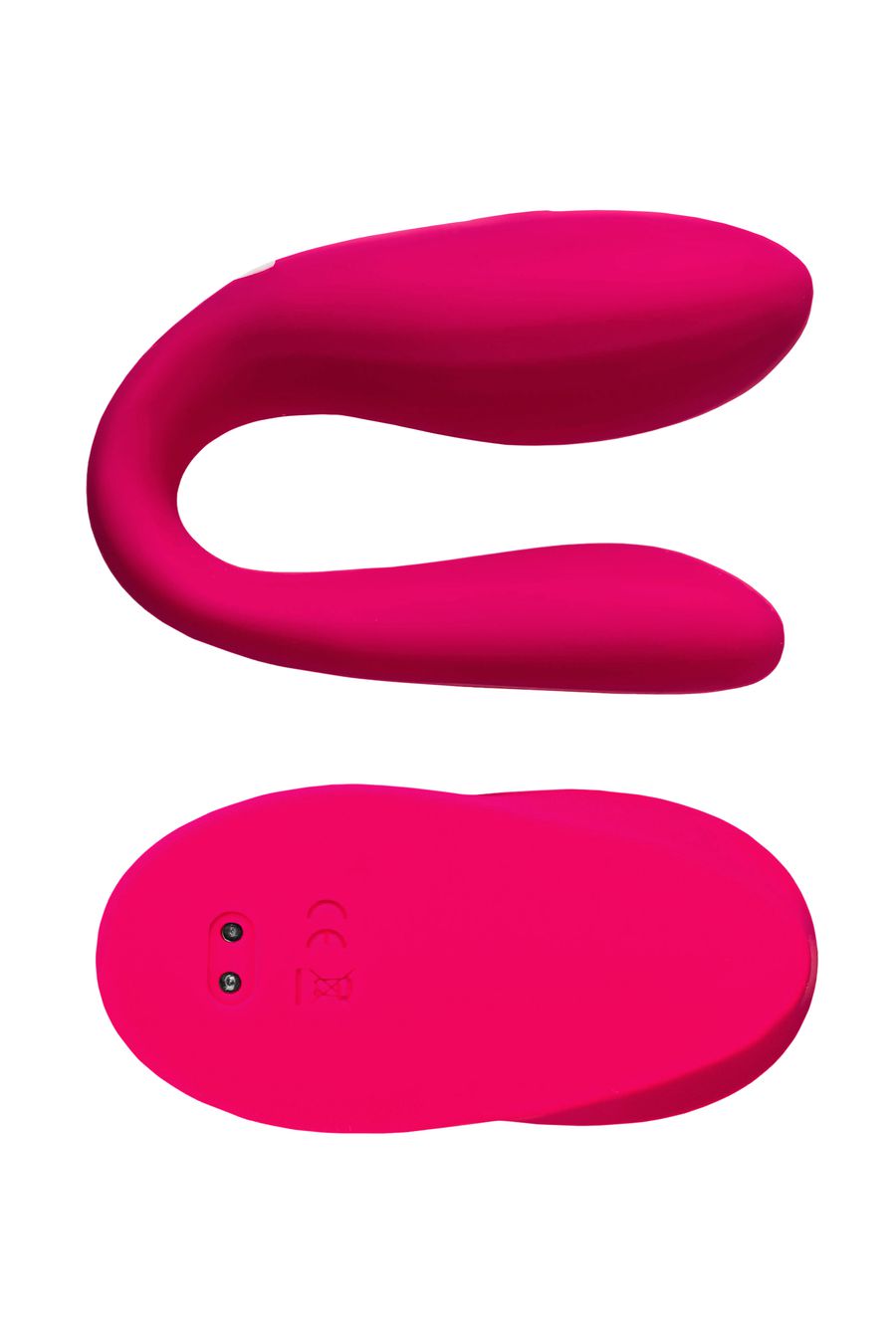 вибратор для пар eroteq prawno с пультом ду, силикон, розовый, 18 см в Воронеже