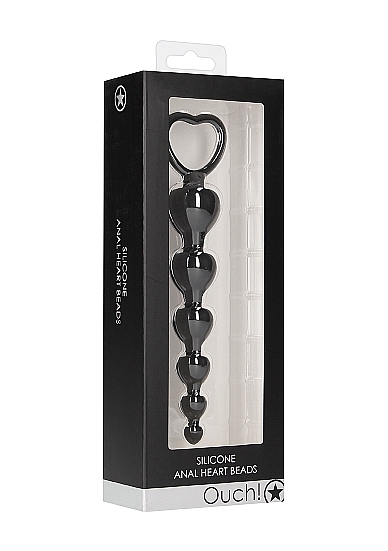 Анальная елочка Anal Heart Beads