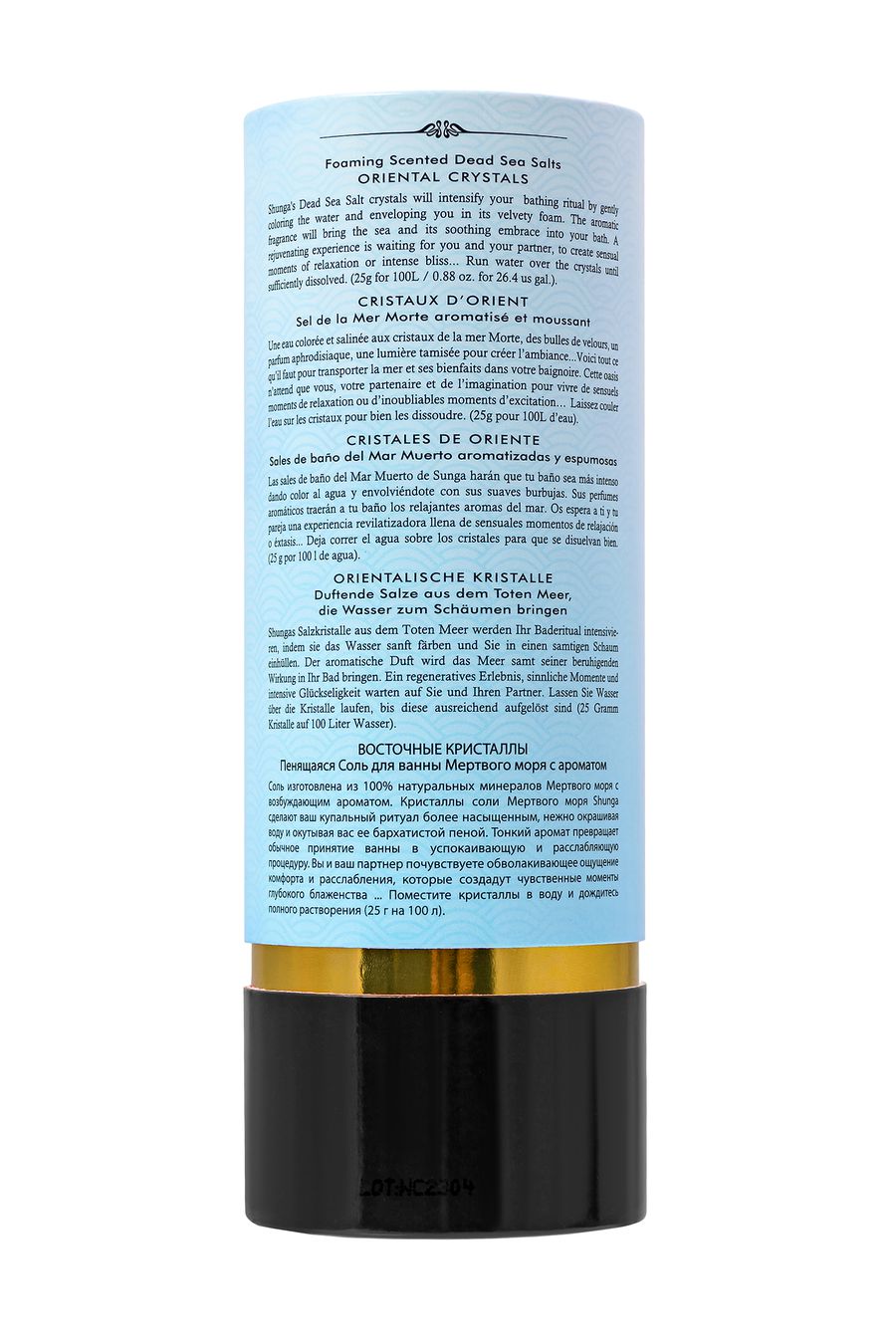соль мёртвого моря для ванны shunga oriental crystals "искушение океана" 500гр в Воронеже