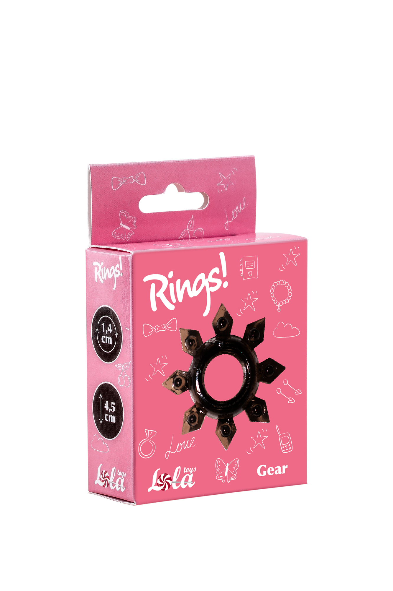 эрекционное кольцо rings gear black 0112-21lola в Воронеже