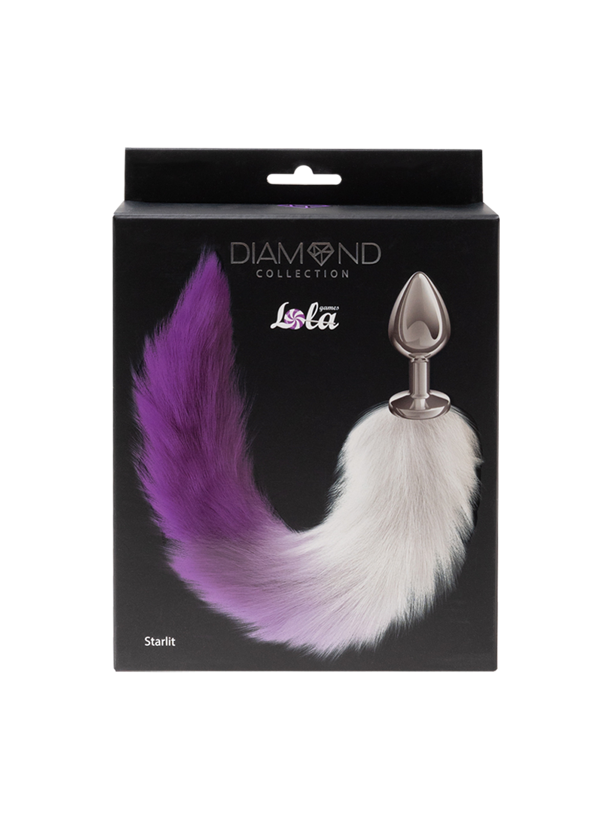 анальная пробка с хвостом diamond starlit purple 4020-03lola в Воронеже