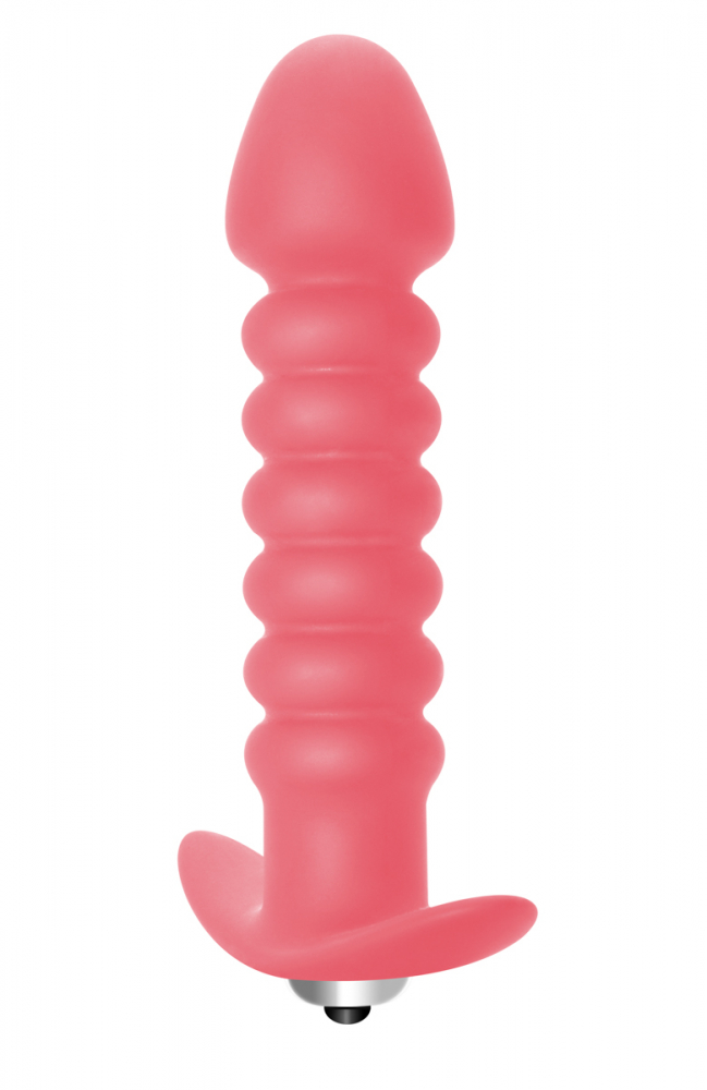 анальная пробка с вибрацией twisted anal plug pink (батарейки ааа) 5007-01lola в Воронеже