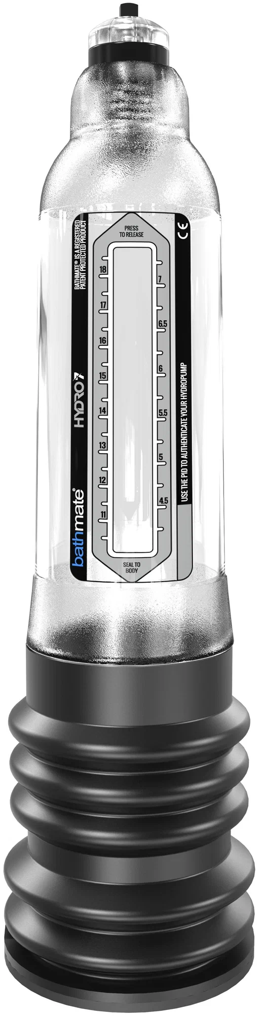 гидропомпа bathmate hydro7, abs пластик, прозрачная, 30 см в Воронеже
