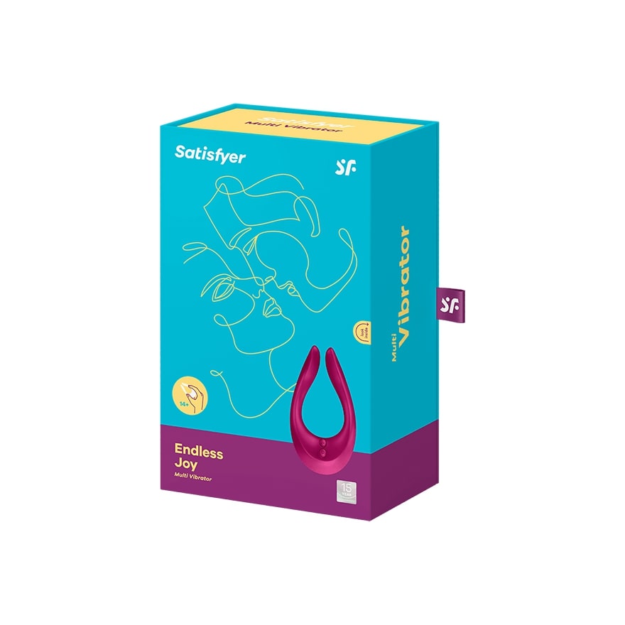 Универсальный вибромассажер Satisfyer Endless Joy (Berry)