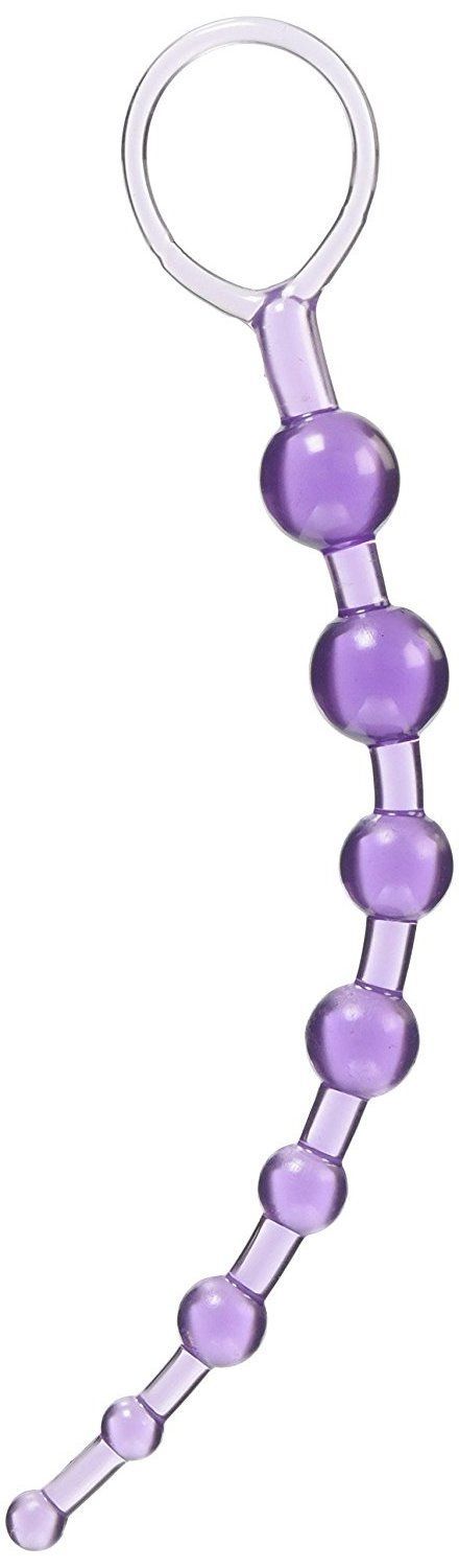 анальные бусы california exotic novelties first time love beads, фиолетовые в Воронеже