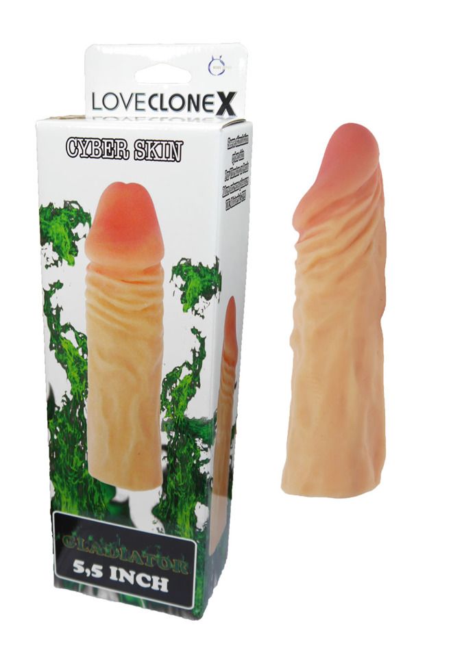 насадка на член boss of toys boss series gladiator 5.5, телесная в Воронеже