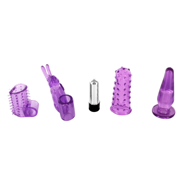 набор насадок 4 play с мини вибромассажером в Воронеже