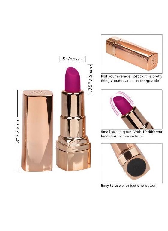перезарежаемый миниатюрный вибромассажер в виде помады hide & play rechargeable lipstick в Воронеже
