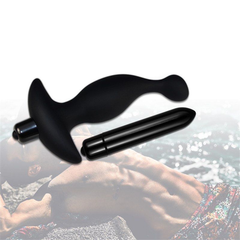 анальная пробка фигурная lovetoy p spot plug, чёрная в Воронеже