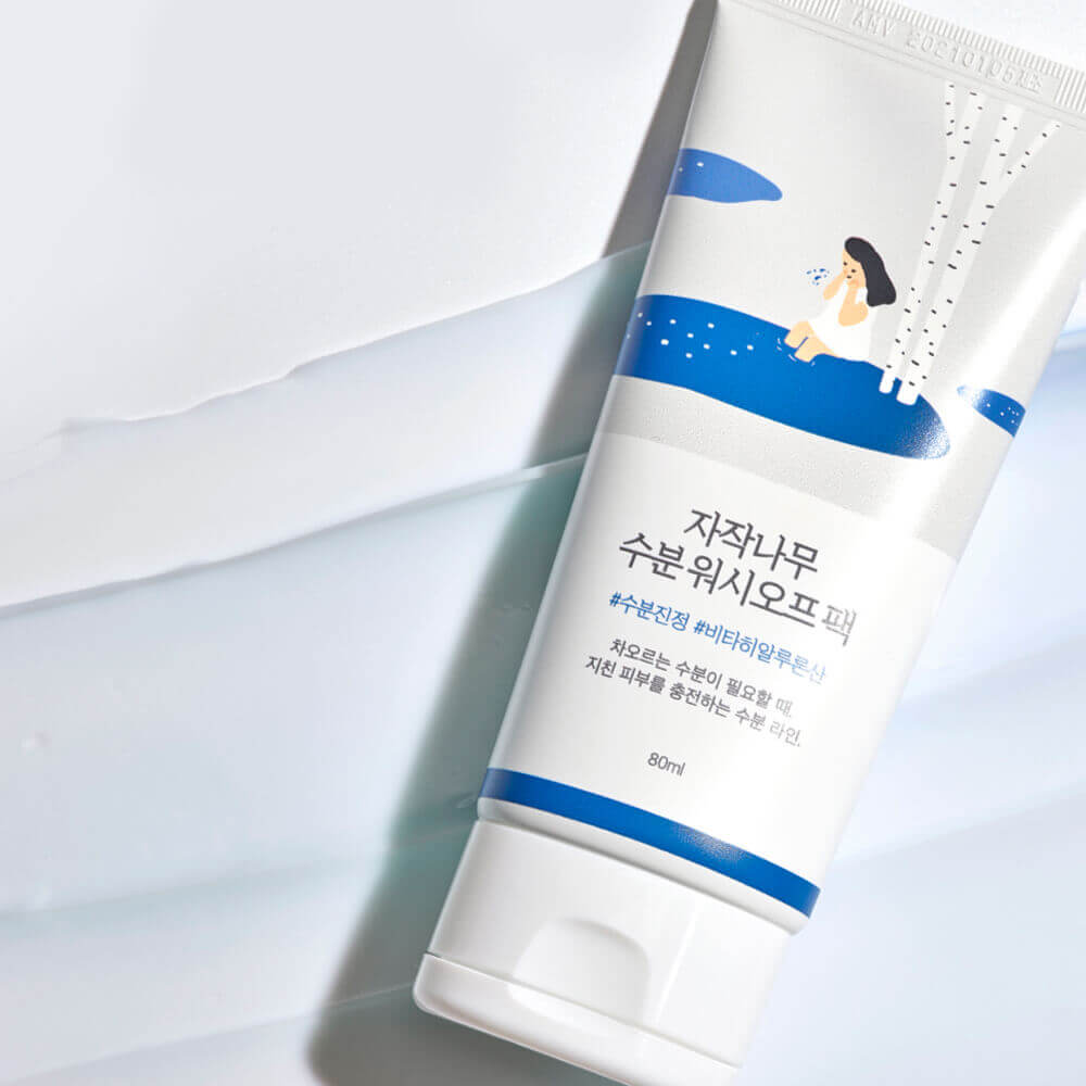 round lab birch juice wash off pack 80ml, смываемая маска для лица с березовым соком 80 мл в Воронеже