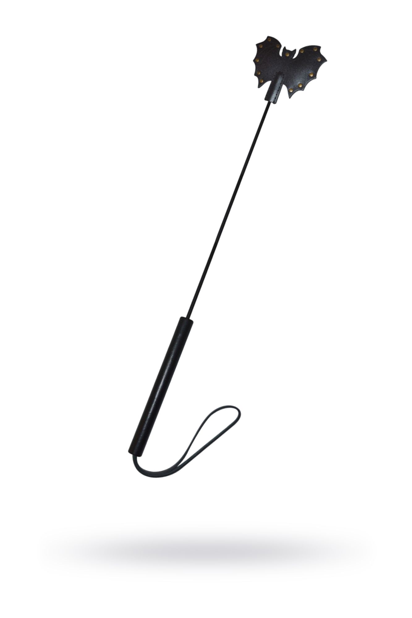 стек sitabella «летучая мышь», кожа, чёрный, 63 см в Воронеже