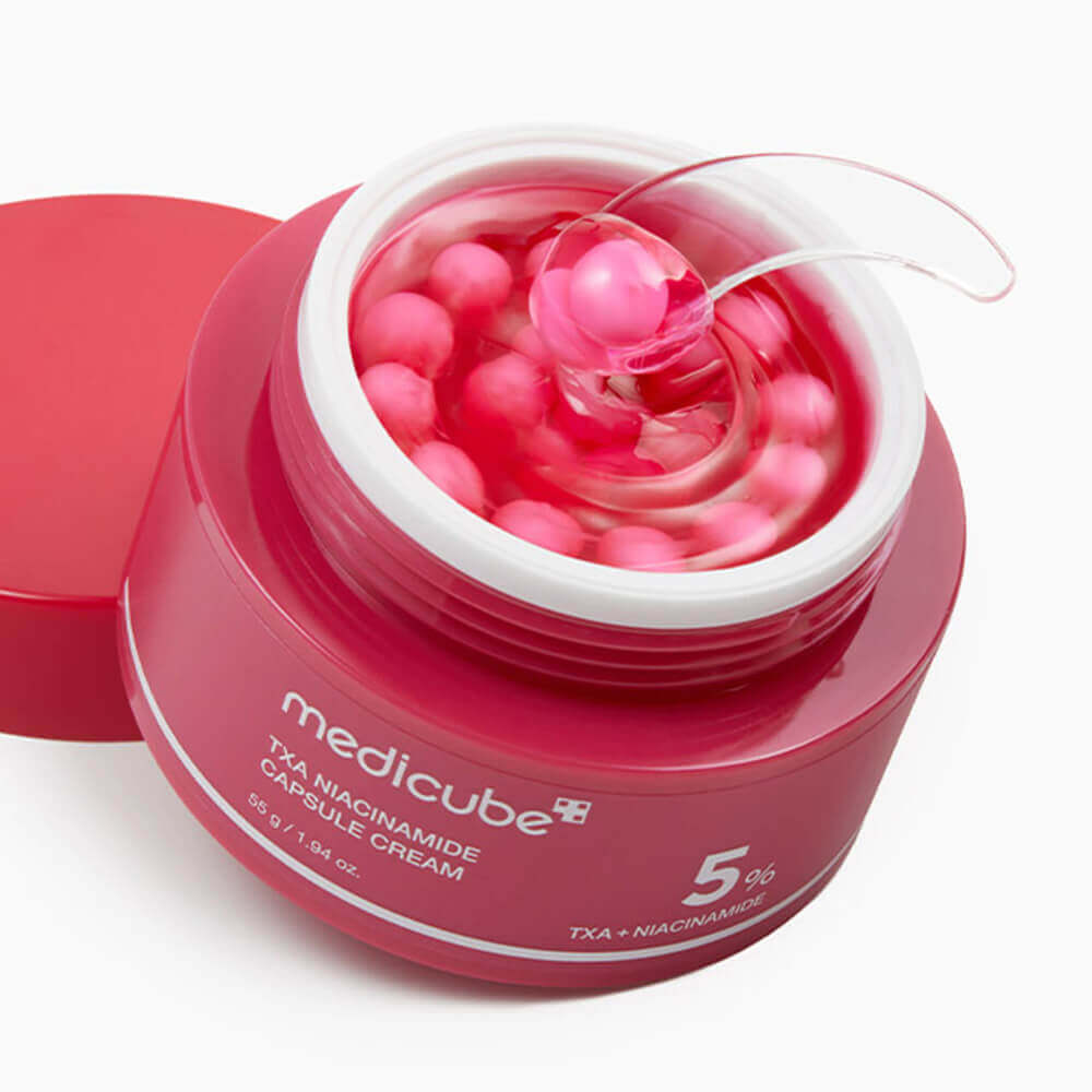 medicube txa niacinamide capsule cream 55g, осветляющий капсульный крем с 5% ниацинамида 55 г в Воронеже